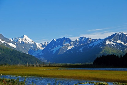 Mountainms near Girdwood S