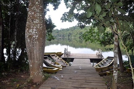 Chalalan Lake Dock S