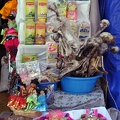 Lama embryos Coca leaves at witch market La Paz S