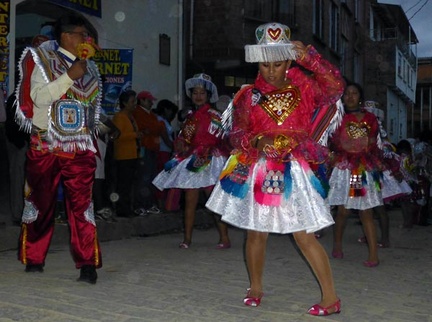 Candelaria procession Coroico S