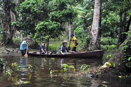 Boating on the Tacana 
