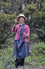 Matsutake collector we met in the oak woods