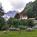 Tsongu Gompa people Chanadorje in clouds