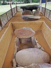 Dolmen grave in San Agustin